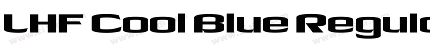 LHF Cool Blue Regula字体转换